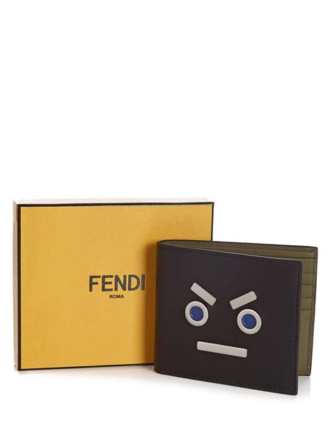 fendi wallet men no words|fendi wallet saks.